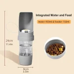 2-in-1 Water & Food Bottle - Image 2